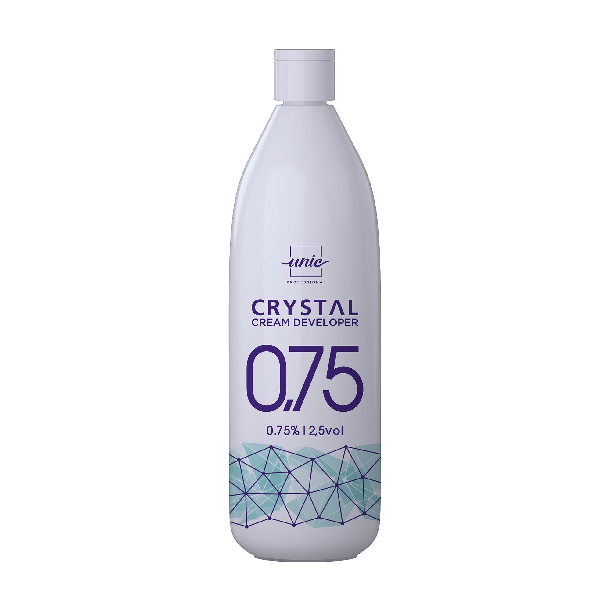 Крем-оксигент для волосся Unic Crystal Cream Developer 2.5 vol 0.75%, 1 л